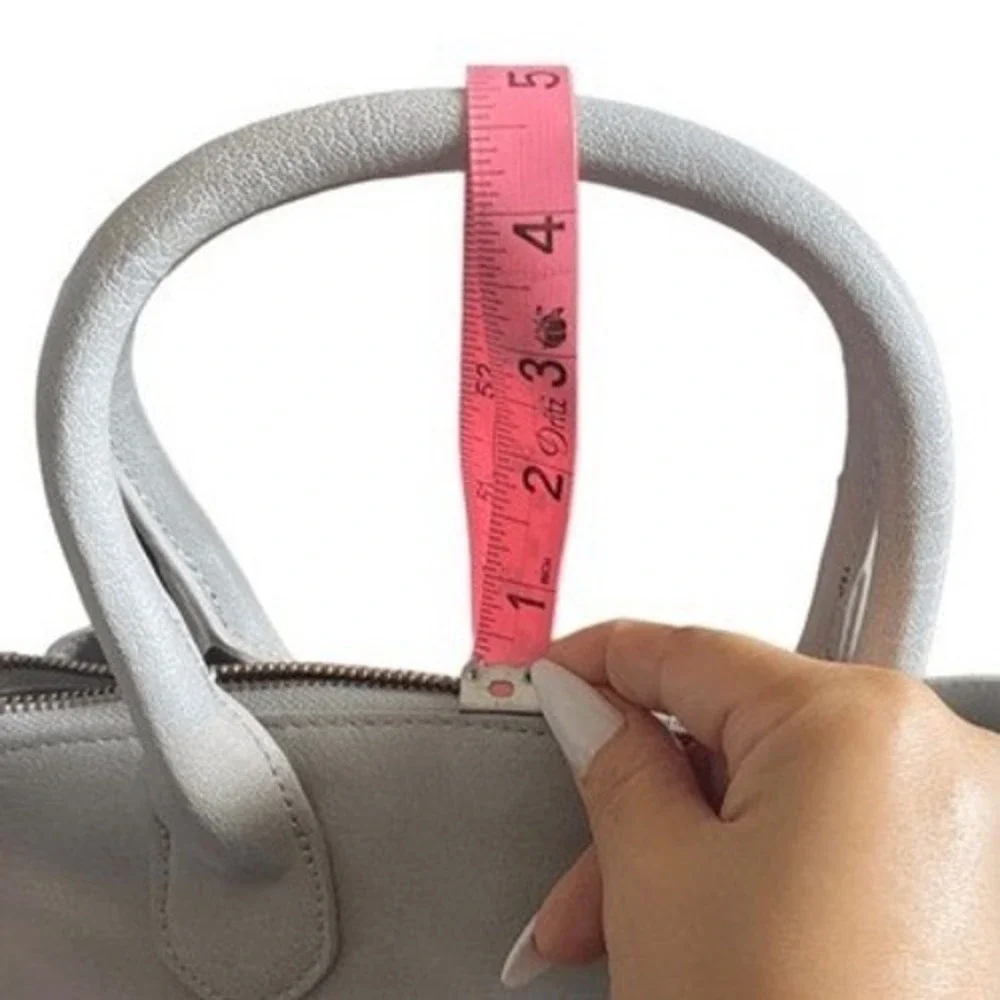 Bueno Crossbody Satchel Bag Women OS Dove Grey New Vegan Leather Top Handle Tote